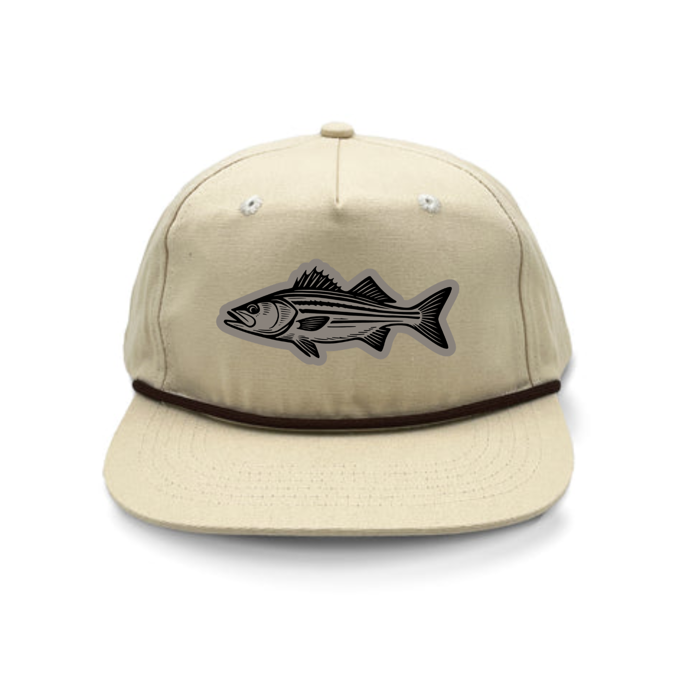 Striped Bass Design Hat