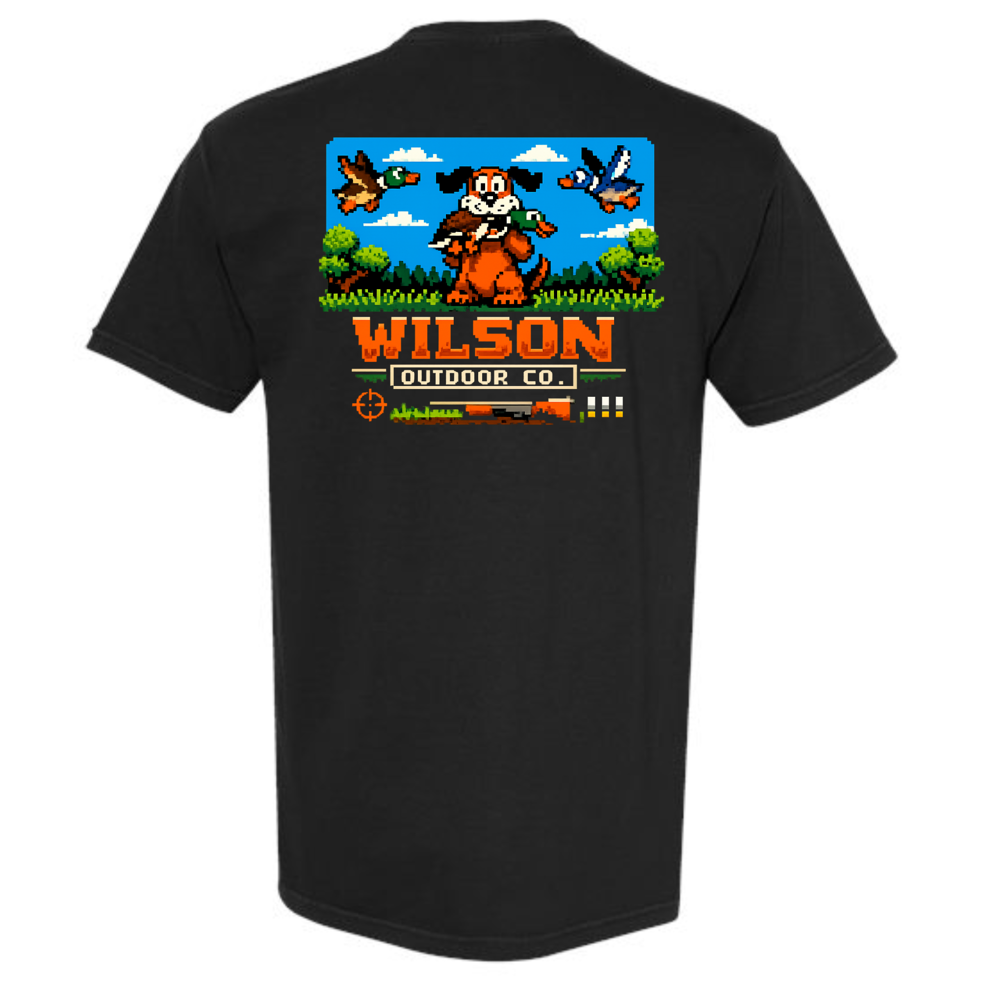 Animated Waterfowl Hunting Wilson Outdoor Company T-Shirt