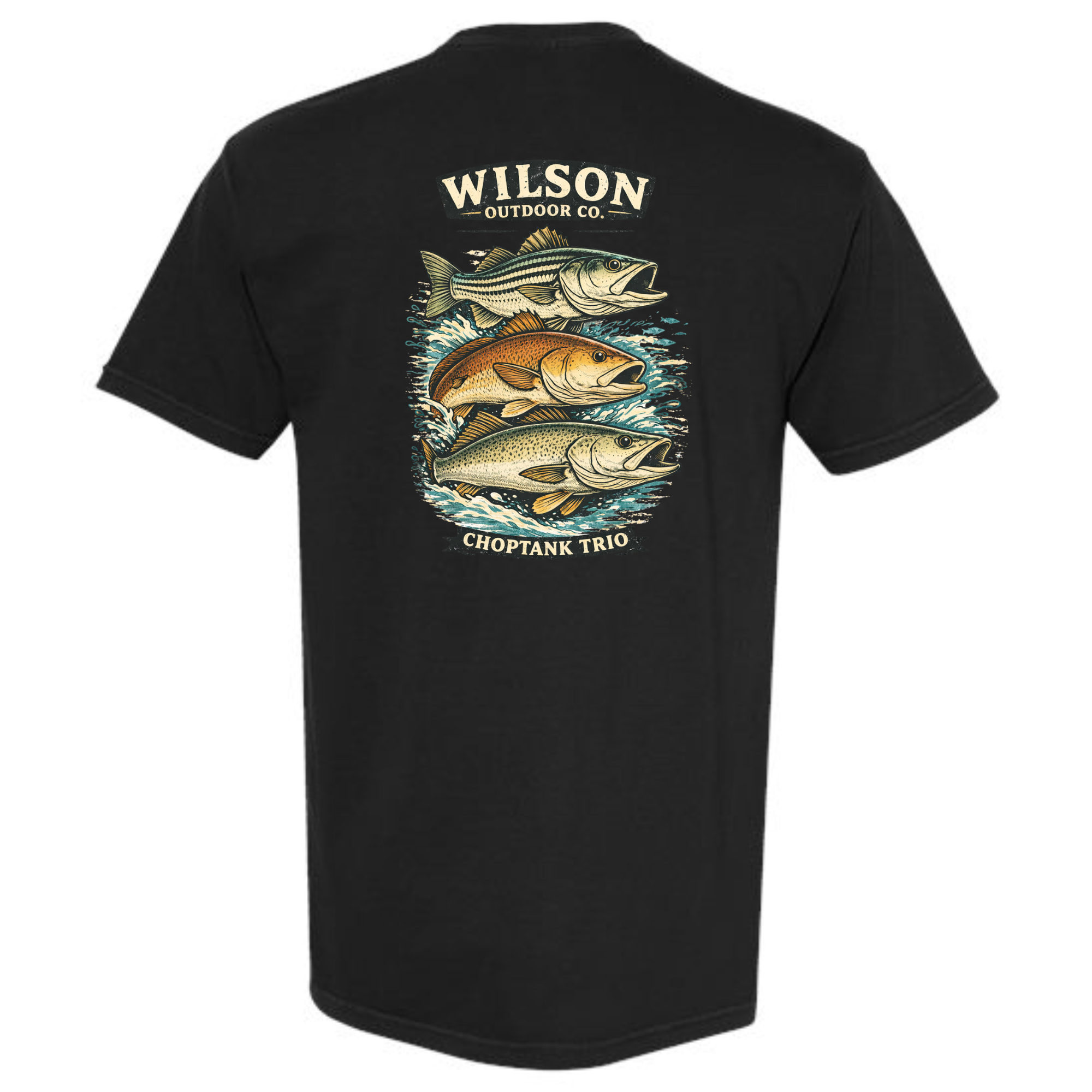Choptank Trio Fishing Wilson Outdoor Company T-Shirt